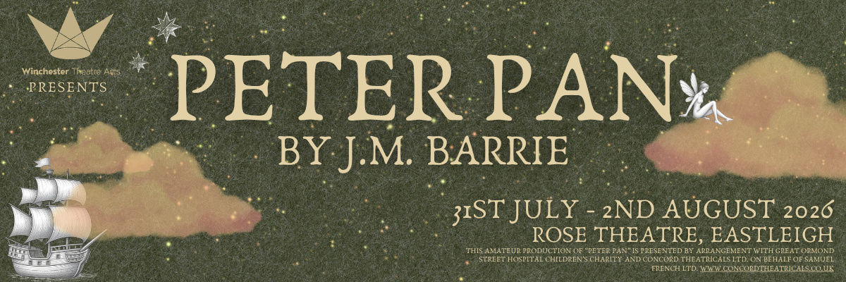 Peter Pan Banner Holly Jolly Show Banner